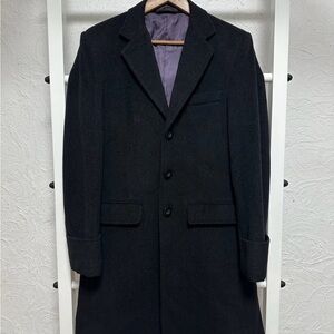 Paul Smith Charcoal Wool Overcoat EU48 US38